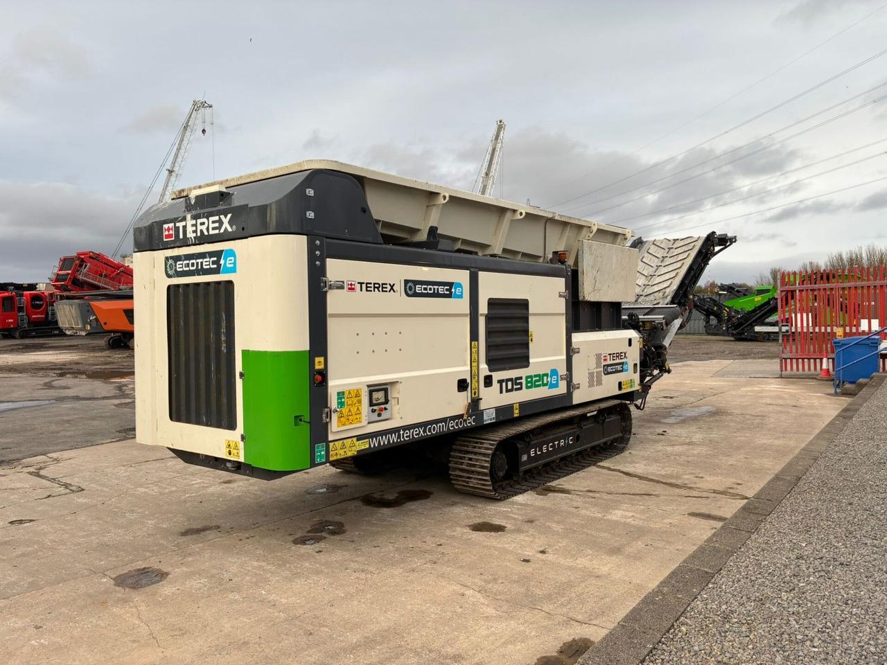 Terex Ecotec TDS820E - Industriālais smalcinātājs: foto 5 Terex Ecotec TDS820E - Industriālais smalcinātājs: foto 5