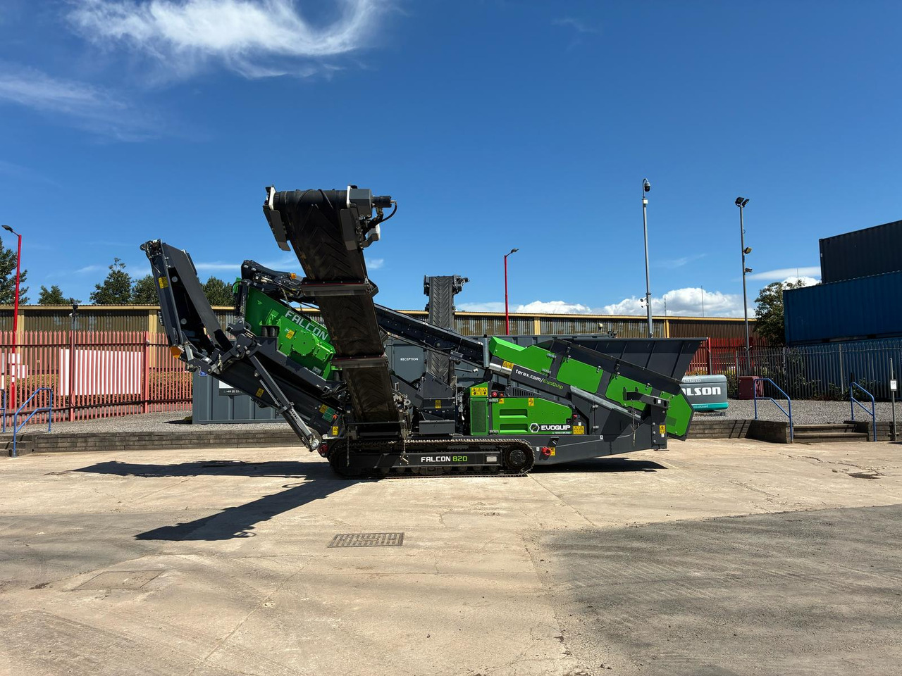 Terex Falcon 820 - Sijātājs: foto 2 Terex Falcon 820 - Sijātājs: foto 2