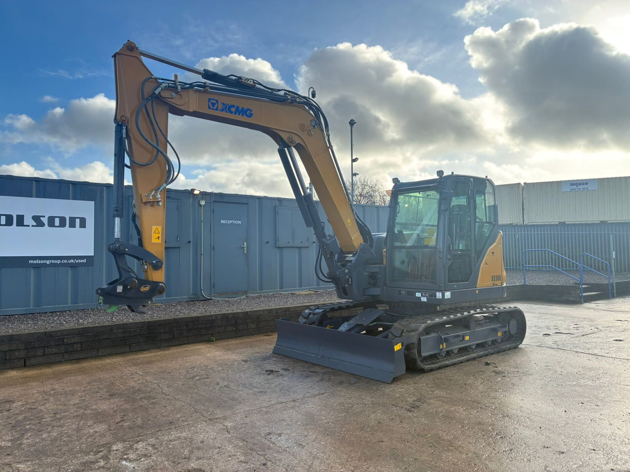 XCMG XE80E - Mini-ekskavators: foto 1 XCMG XE80E - Mini-ekskavators: foto 1