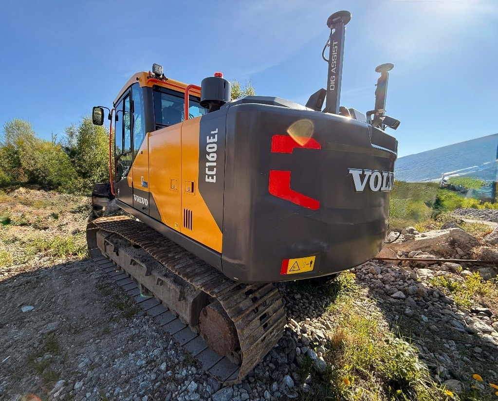 Volvo EC160EL - Kāpurķēžu ekskavators: foto 4 Volvo EC160EL - Kāpurķēžu ekskavators: foto 4