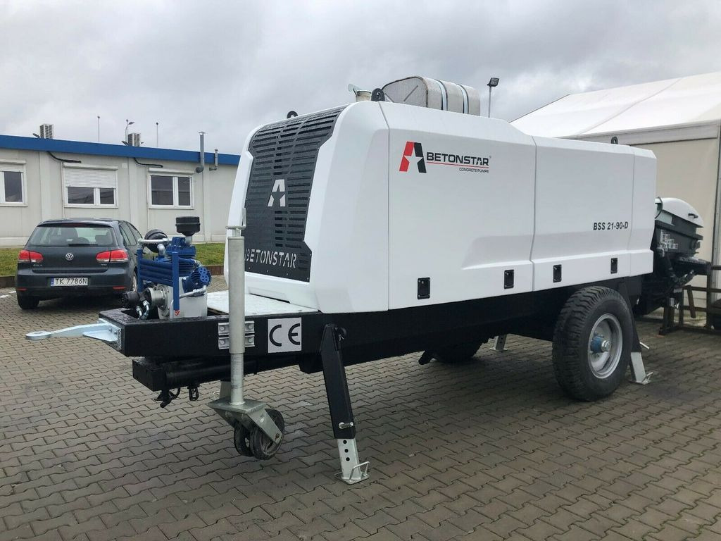 BETONSTAR 21-90 D - Stacionārais betona sūknis: foto 2 BETONSTAR 21-90 D - Stacionārais betona sūknis: foto 2