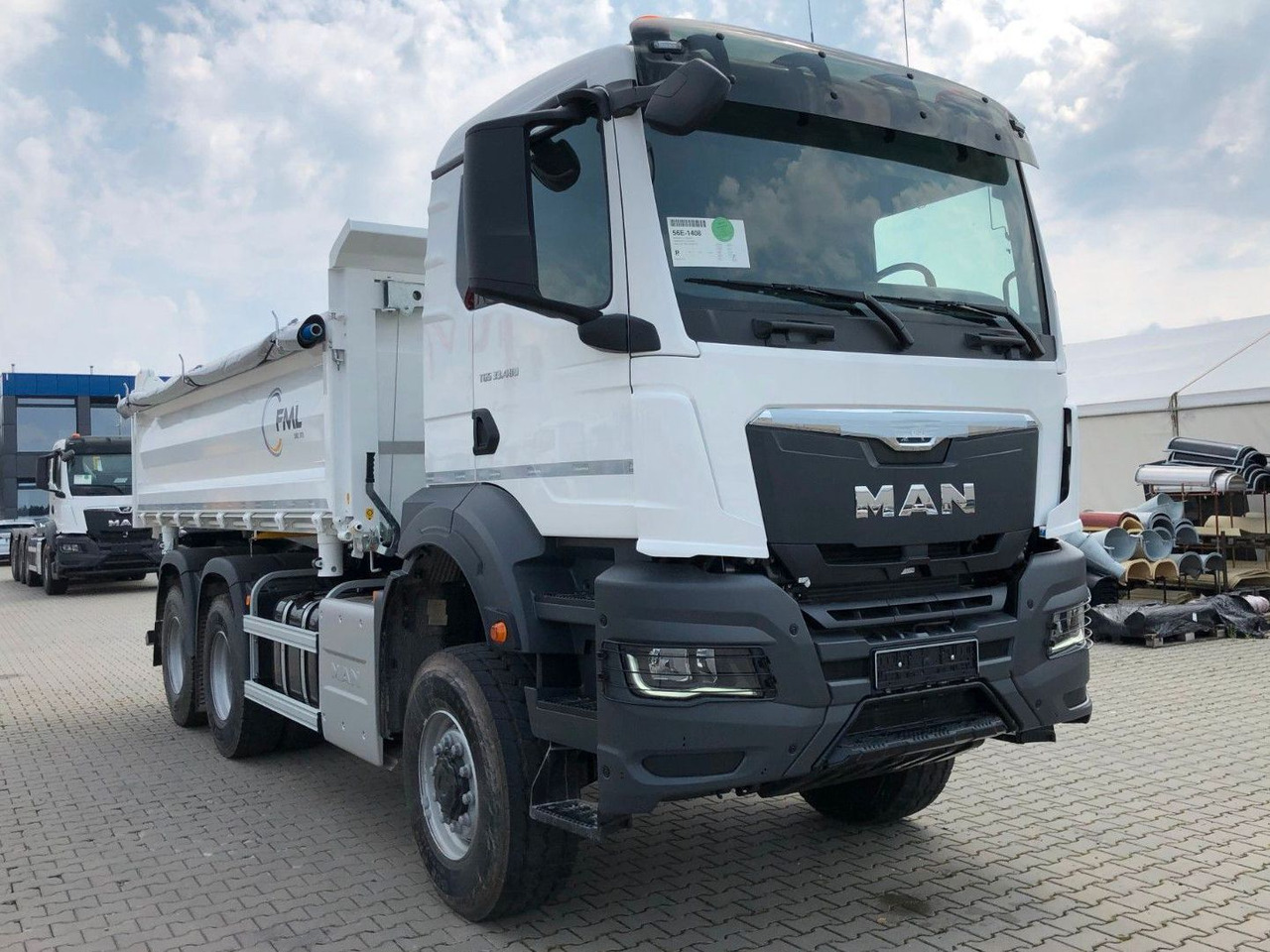 MAN TGS 33.480 6X6 FML Dreiseitenkipper - Kravas automašīna pašizgāzējs: foto 1 MAN TGS 33.480 6X6 FML Dreiseitenkipper - Kravas automašīna pašizgāzējs: foto 1