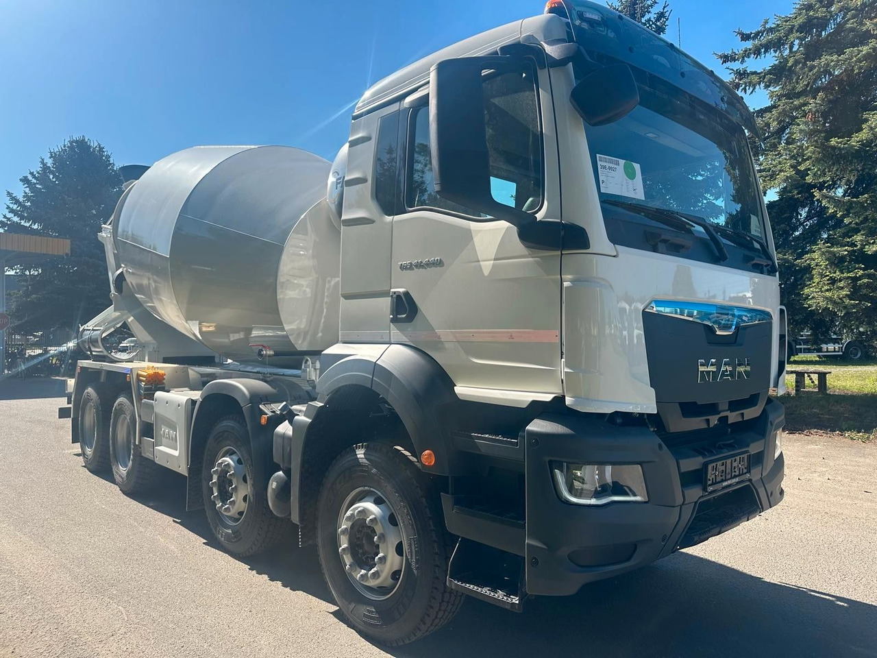 MAN TGS 41.400 8x4 EURO 2 FML 13M3 - Betonvedējs: foto 1 MAN TGS 41.400 8x4 EURO 2 FML 13M3 - Betonvedējs: foto 1