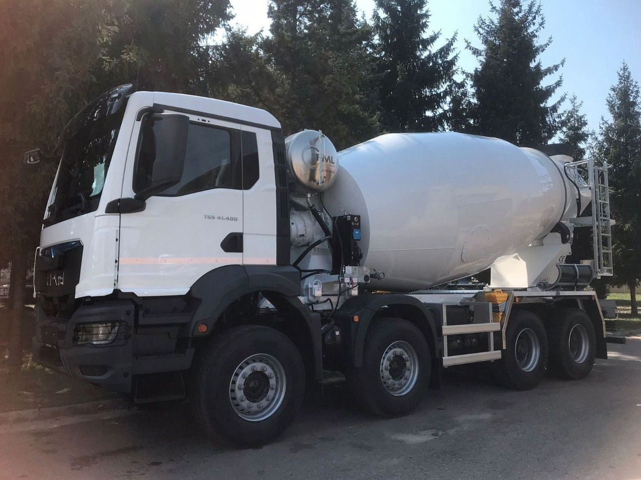 MAN TGS 41.400 EURO 2 FML 10 M3 - Betonvedējs: foto 3 MAN TGS 41.400 EURO 2 FML 10 M3 - Betonvedējs: foto 3