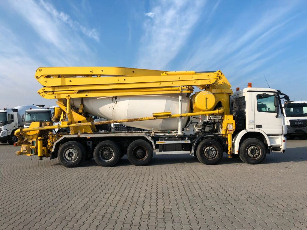 Mercedes-Benz 4148 SERMAC 33m 10 m3 MIXER - Betona sūknis: foto 3 Mercedes-Benz 4148 SERMAC 33m 10 m3 MIXER - Betona sūknis: foto 3