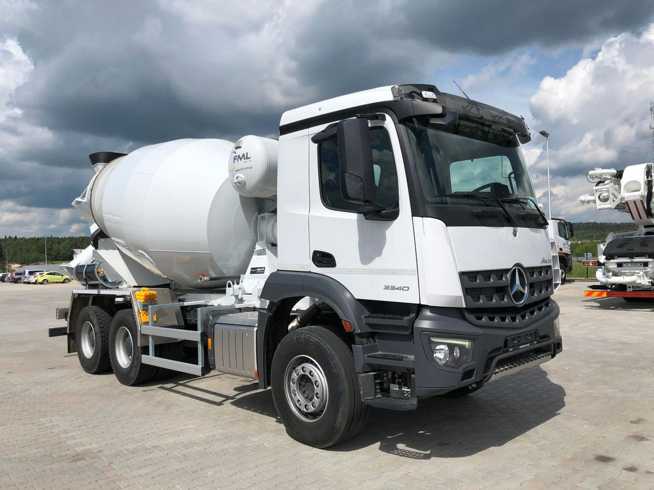 Mercedes-Benz AROCS 2640 FML 8M3 - Betonvedējs: foto 1 Mercedes-Benz AROCS 2640 FML 8M3 - Betonvedējs: foto 1