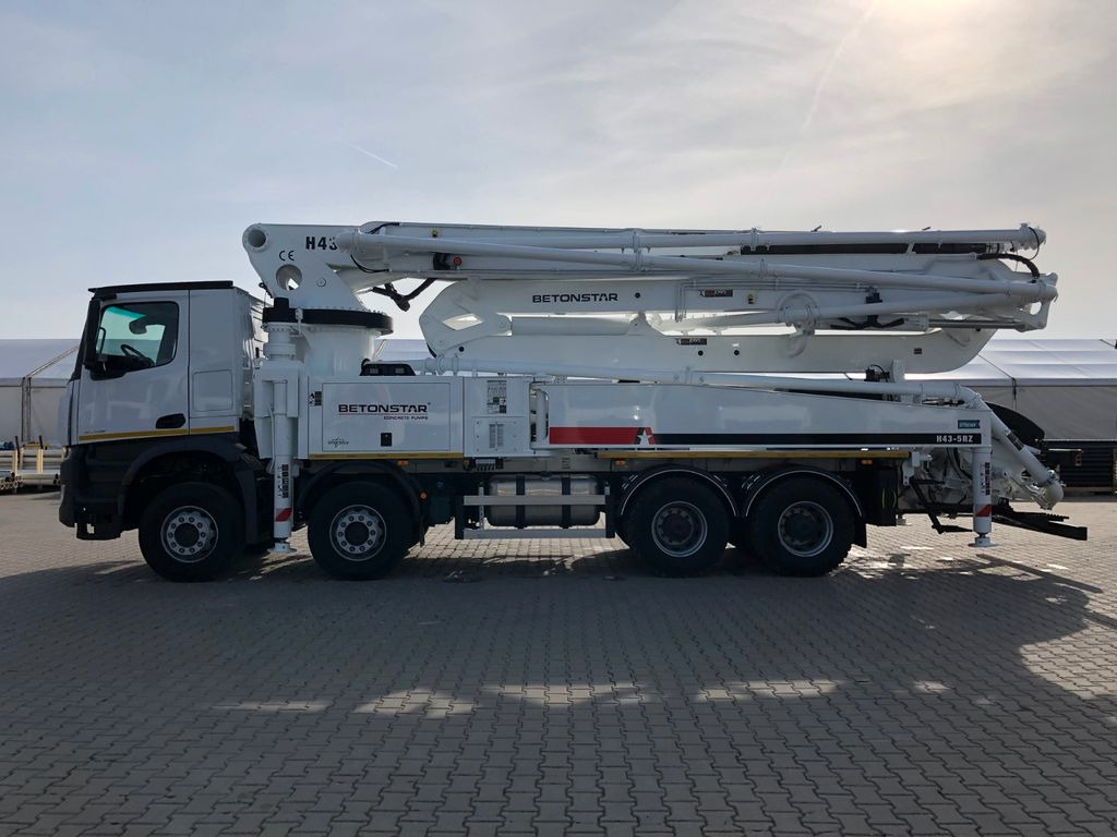Mercedes-Benz AROCS 3743 BETONSTAR H43.16-5RZ - Betona sūknis: foto 4 Mercedes-Benz AROCS 3743 BETONSTAR H43.16-5RZ - Betona sūknis: foto 4