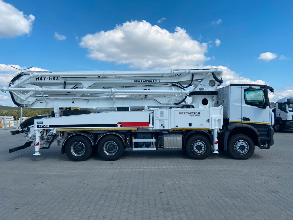 Mercedes-Benz AROCS 3743 BETONSTAR H47.16-5RZ - Betona sūknis: foto 3 Mercedes-Benz AROCS 3743 BETONSTAR H47.16-5RZ - Betona sūknis: foto 3