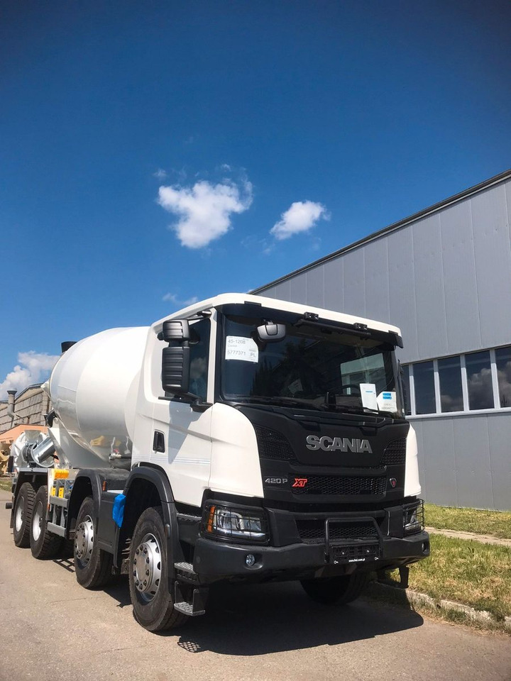 Scania P420 8X4 FML 10 M3 Scania P420 8X4 FML 10 M3 - Betonvedējs: foto 4 Scania P420 8X4 FML 10 M3 Scania P420 8X4 FML 10 M3 - Betonvedējs: foto 4
