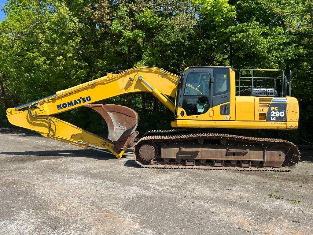 Kāpurķēžu ekskavators Komatsu PC 290 LC-8 No AdBlue, low hours!: foto 34