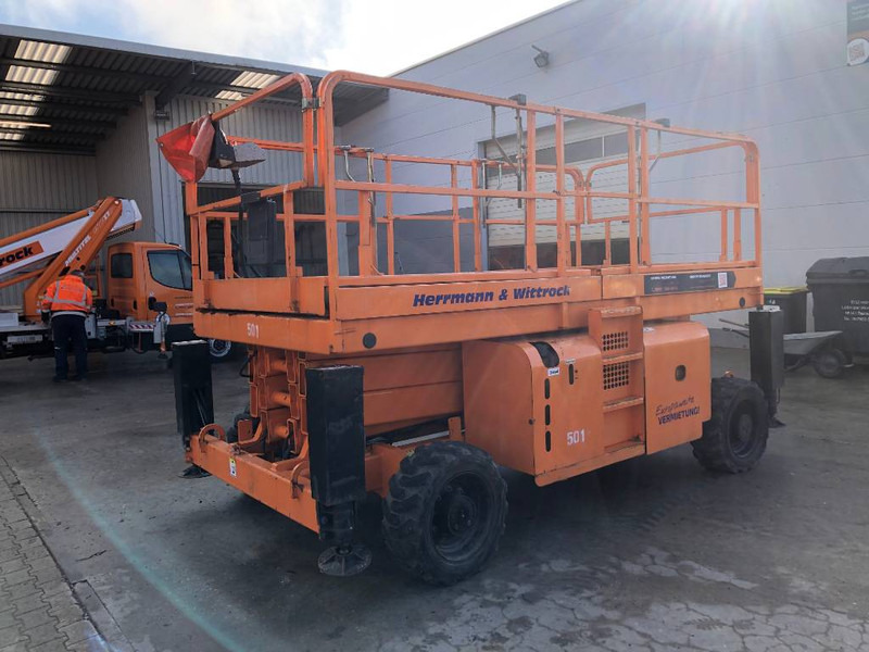Haulotte H 12 SX - Šķērveida pacēlājs: foto 1 Haulotte H 12 SX - Šķērveida pacēlājs: foto 1