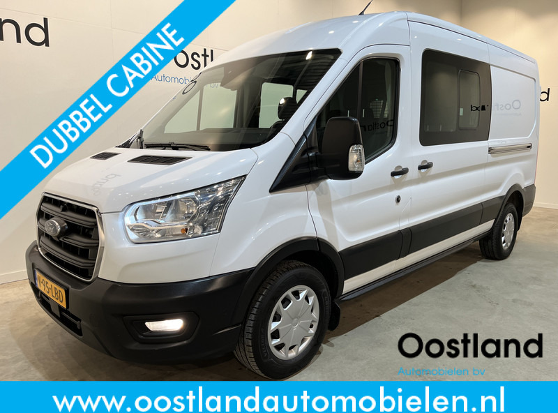 Ford Transit 350 2.0 TDCI L3H2 Trend 130 PK DC Dubbel Cabine / Euro 6 / Airco / Schuifdeur L + R / Cruise Control / Trekhaak / Camera / BPM VRIJ !! - Kravas mikroautobuss, Kravas-pasažieru furgons: foto 1 Ford Transit 350 2.0 TDCI L3H2 Trend 130 PK DC Dubbel Cabine / Euro 6 / Airco / Schuifdeur L + R / Cruise Control / Trekhaak / Camera / BPM VRIJ !! - Kravas mikroautobuss, Kravas-pasažieru furgons: foto 1