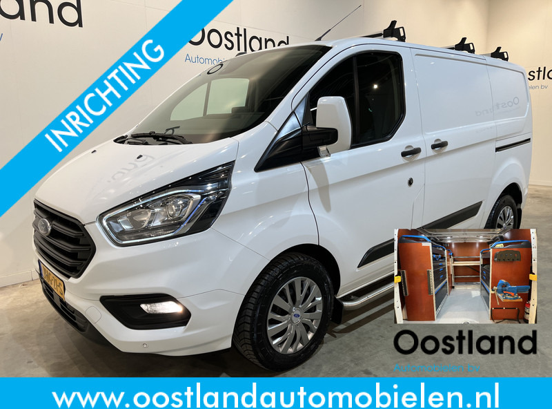 Ford Transit Custom 340 2.0 TDCI L1H1 Trend 130 PK Servicebus / Sortimo Inrichting / Euro 6 / Schuifdeur L + R / 220V. / Airco / Cruise Control / PDC / CarPlay / Trekhaak / Navigatie / - Mazs furgons: foto 1 Ford Transit Custom 340 2.0 TDCI L1H1 Trend 130 PK Servicebus / Sortimo Inrichting / Euro 6 / Schuifdeur L + R / 220V. / Airco / Cruise Control / PDC / CarPlay / Trekhaak / Navigatie / - Mazs furgons: foto 1