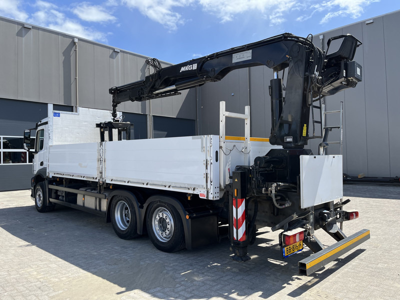 Mercedes-Benz ANTOS 2546 6X2 Bouwstoffenauto / Open laadbak vv KRAAN MKG HLK 221-3 met Palletklem - Bortu kravas automašīna/ Platforma, Kravas auto ar manipulatoru: foto 5 Mercedes-Benz ANTOS 2546 6X2 Bouwstoffenauto / Open laadbak vv KRAAN MKG HLK 221-3 met Palletklem - Bortu kravas automašīna/ Platforma, Kravas auto ar manipulatoru: foto 5