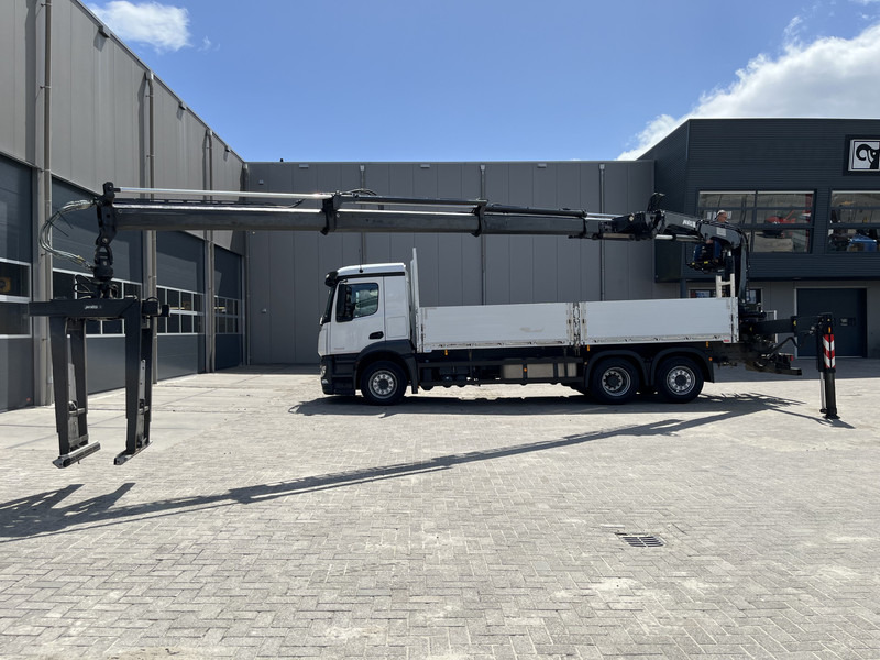 Mercedes-Benz ANTOS 2546 6X2 Bouwstoffenauto / Open laadbak vv KRAAN MKG HLK 221-3 met Palletklem - Bortu kravas automašīna/ Platforma, Kravas auto ar manipulatoru: foto 2 Mercedes-Benz ANTOS 2546 6X2 Bouwstoffenauto / Open laadbak vv KRAAN MKG HLK 221-3 met Palletklem - Bortu kravas automašīna/ Platforma, Kravas auto ar manipulatoru: foto 2