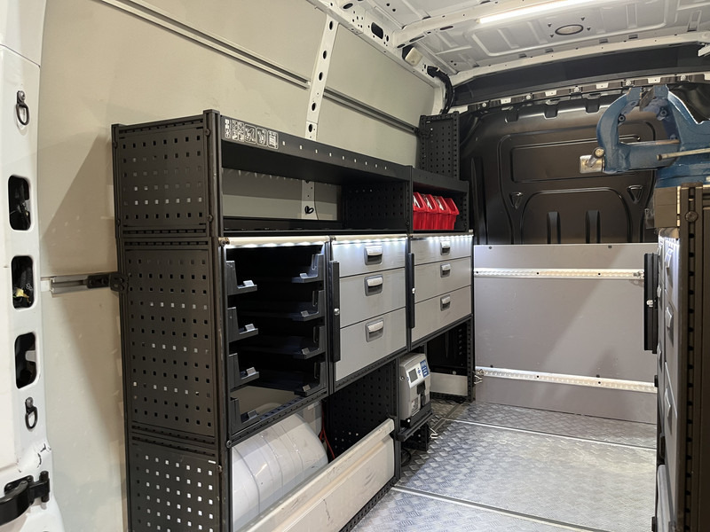Kravas mikroautobuss Renault Master 2.3 dCi L1H2 130 PK Servicebus / Modul-System Inrichting / Euro 6 / Airco / Cruise Control / Camera / Navigatie / Trekhaak / 73.900 KM !!: foto 11