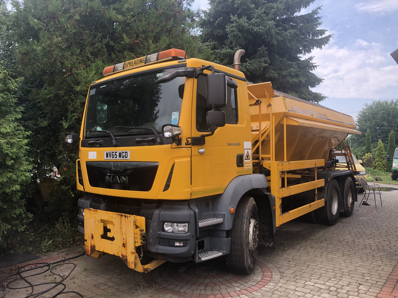 MAN TGM 26.290 Gritter/spreder 6x4 plough - Komunālā/ Specializētā tehnika: foto 1 MAN TGM 26.290 Gritter/spreder 6x4 plough - Komunālā/ Specializētā tehnika: foto 1