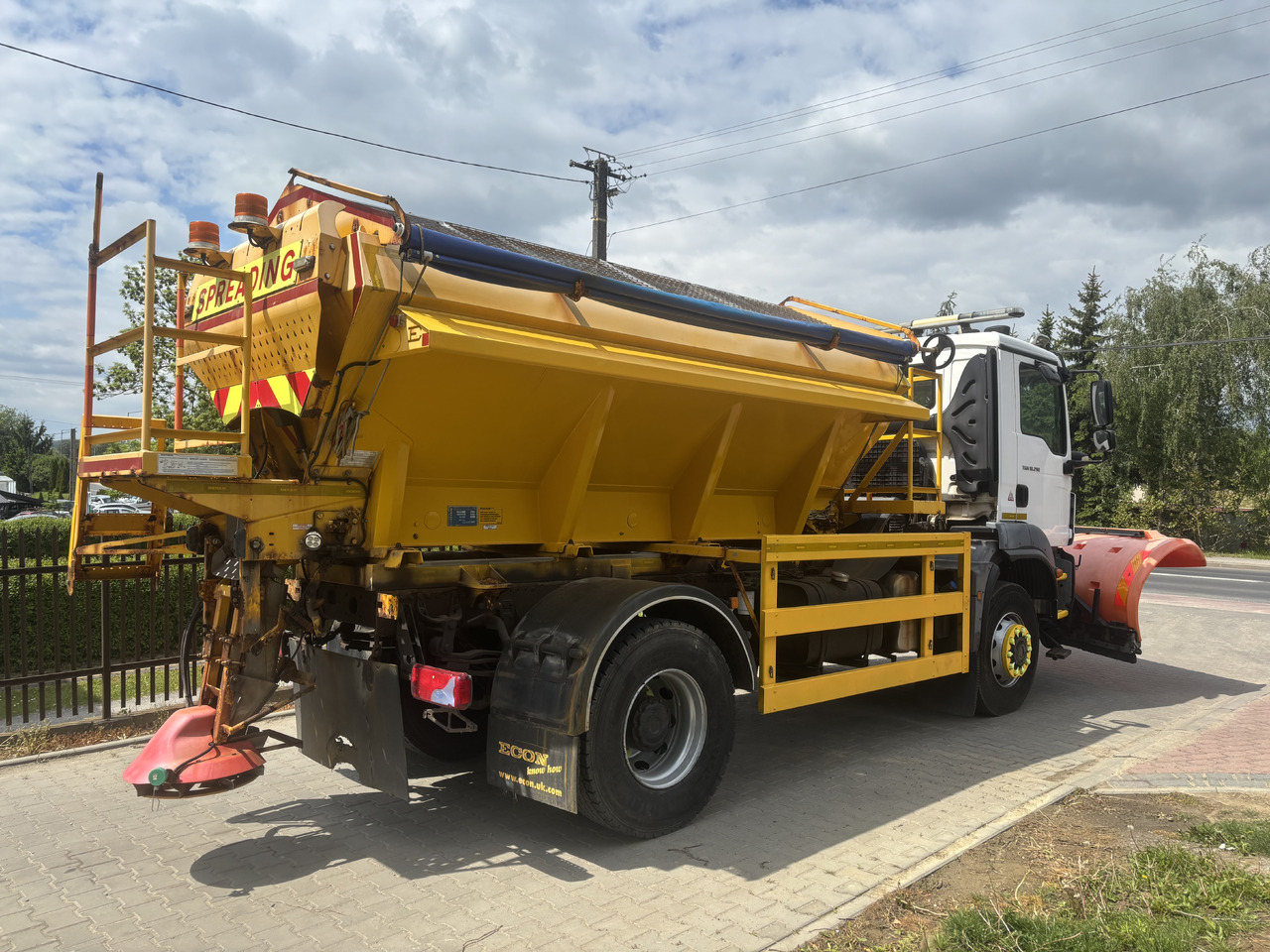 MAN TGM 18.290 4X4BB GRITTER/SPREADER PLOUGH ECON - Sniega novākšanas tehnika: foto 4 MAN TGM 18.290 4X4BB GRITTER/SPREADER PLOUGH ECON - Sniega novākšanas tehnika: foto 4