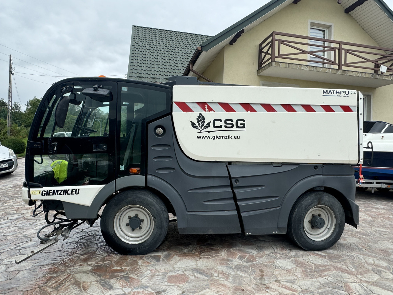 MATHIEU Grand Aquadyne 4000 water truck sprayer HP washer - Ielu tīrīšanas mašīna: foto 4 MATHIEU Grand Aquadyne 4000 water truck sprayer HP washer - Ielu tīrīšanas mašīna: foto 4