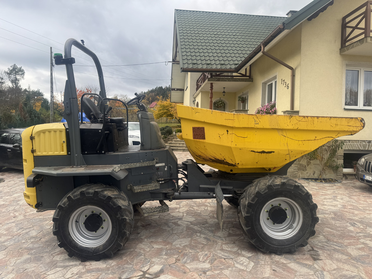 WACKER Neuson DW60 DV60 swivel dumper 6t - Artikulētias pašizgāzējs: foto 4 WACKER Neuson DW60 DV60 swivel dumper 6t - Artikulētias pašizgāzējs: foto 4