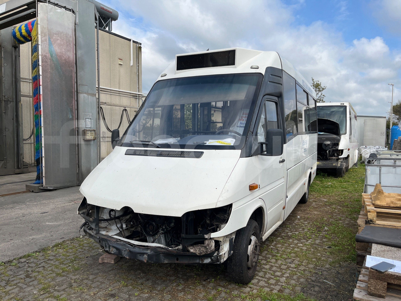 Mercedes-Benz 414T - Mikroautobuss, Pasažieru furgons: foto 3 Mercedes-Benz 414T - Mikroautobuss, Pasažieru furgons: foto 3