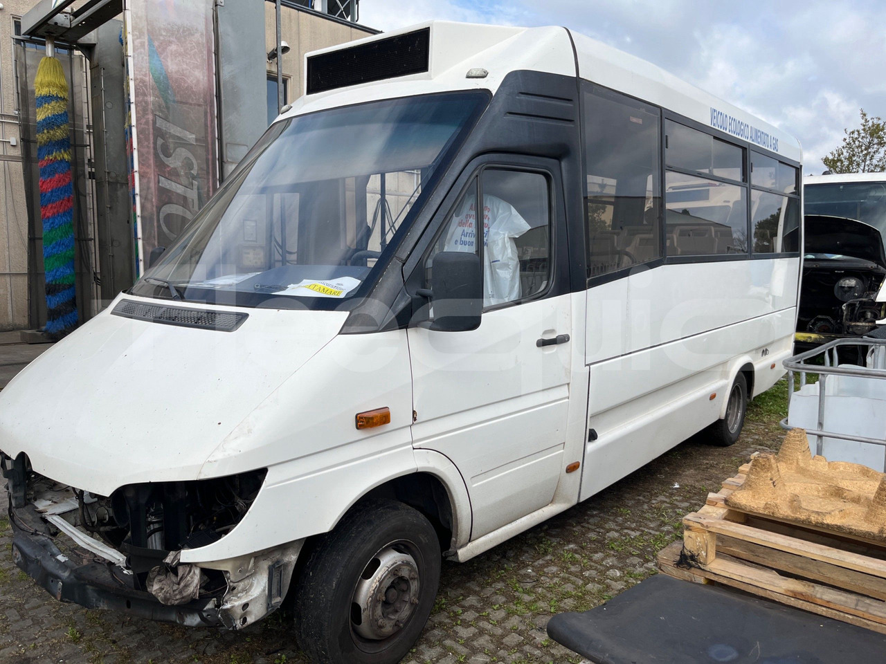 Mercedes-Benz 414T - Mikroautobuss, Pasažieru furgons: foto 5 Mercedes-Benz 414T - Mikroautobuss, Pasažieru furgons: foto 5