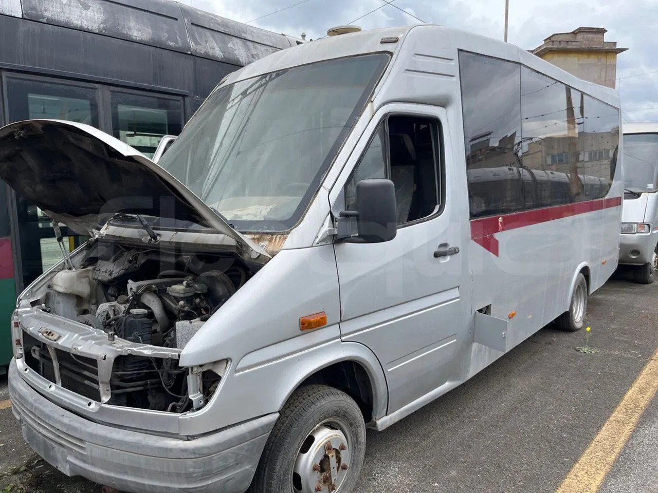 N. 2 Mercedes-Benz 414T - Mikroautobuss, Pasažieru furgons: foto 3 N. 2 Mercedes-Benz 414T - Mikroautobuss, Pasažieru furgons: foto 3