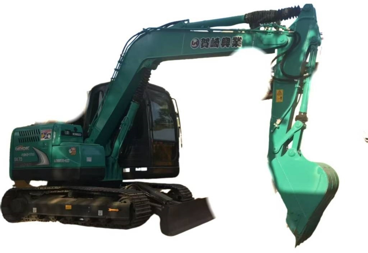 Kobelco SK 75 - Mini-ekskavators: foto 1 Kobelco SK 75 - Mini-ekskavators: foto 1