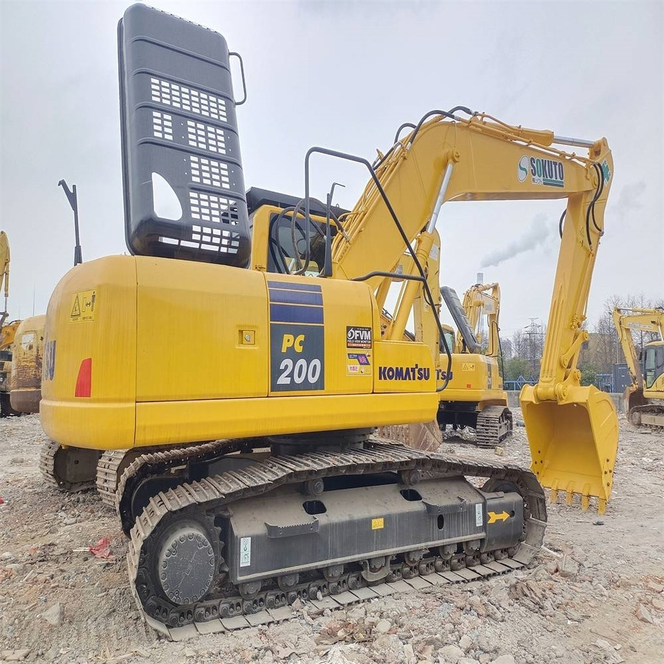 Komatsu PC 200 - Kāpurķēžu ekskavators: foto 4 Komatsu PC 200 - Kāpurķēžu ekskavators: foto 4