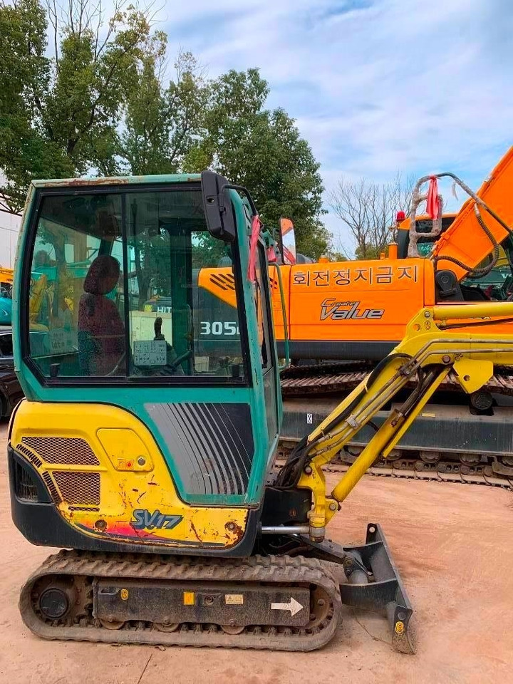 Yanmar SV 17 - Mini-ekskavators: foto 3 Yanmar SV 17 - Mini-ekskavators: foto 3