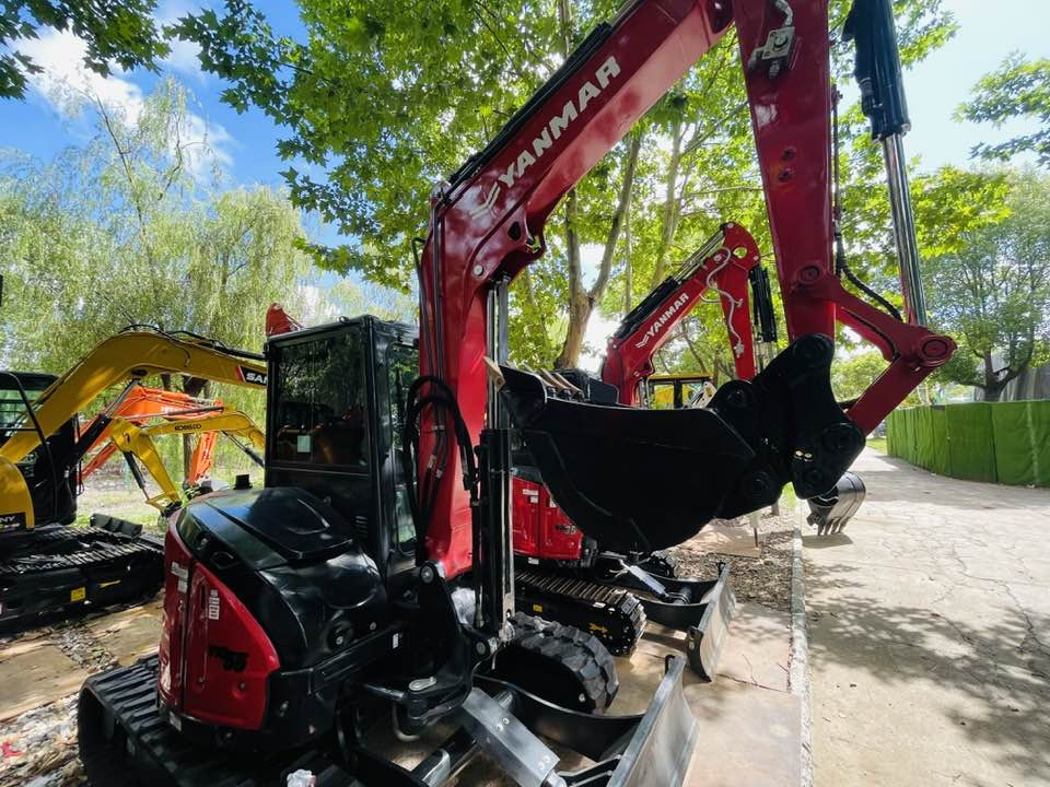 Yanmar ViO55 - Mini-ekskavators: foto 1 Yanmar ViO55 - Mini-ekskavators: foto 1