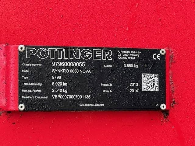 Pöttinger SYNKRO 6030 NOVA T - Ecēša: foto 5 Pöttinger SYNKRO 6030 NOVA T - Ecēša: foto 5