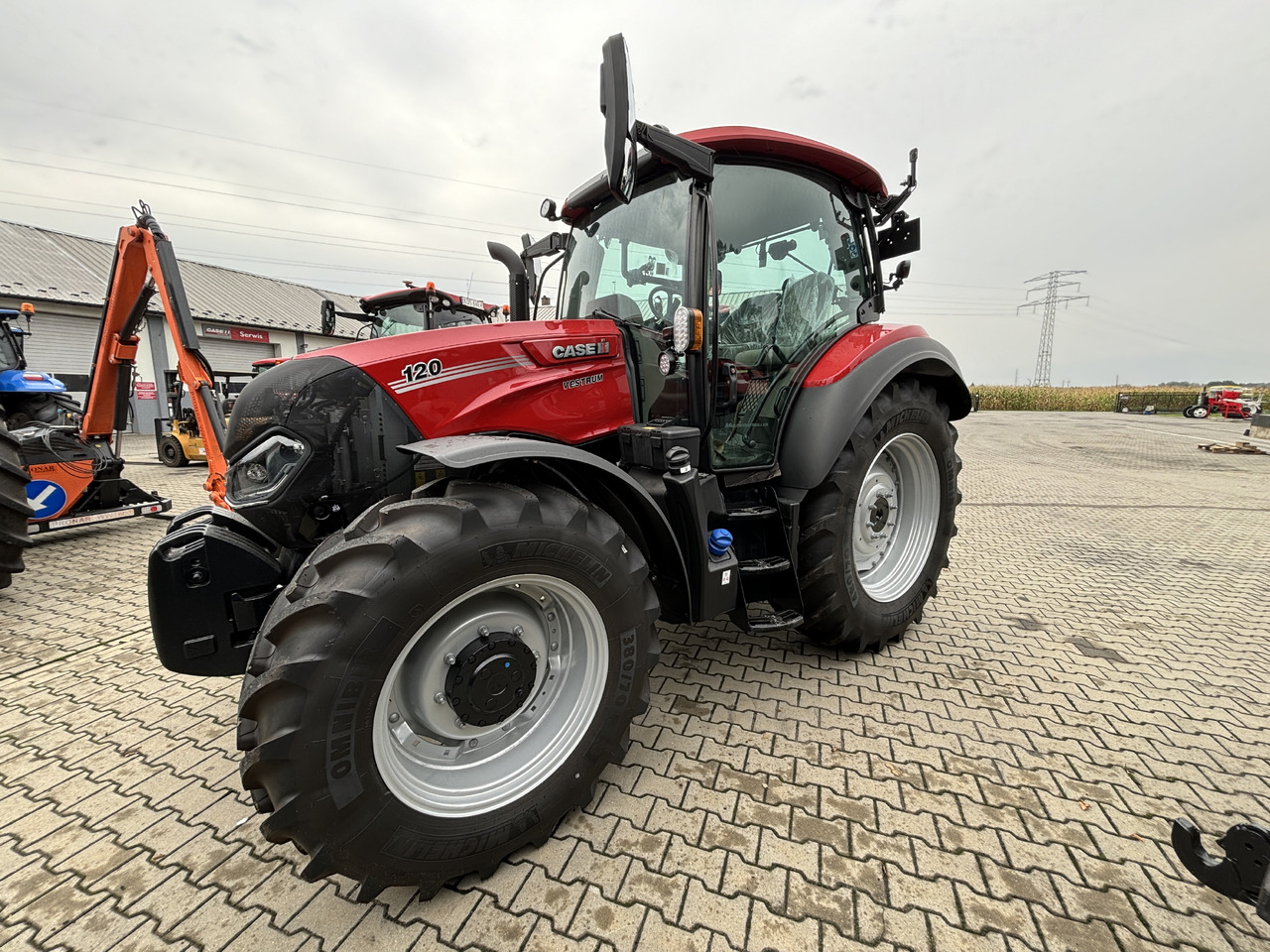 CASE Vestrum 120 - Traktors: foto 1 CASE Vestrum 120 - Traktors: foto 1