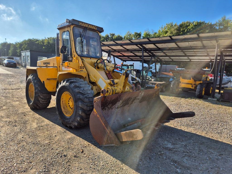 Riteņu iekrāvējs Hanomag 33 D //forks / Bucket//: foto 7