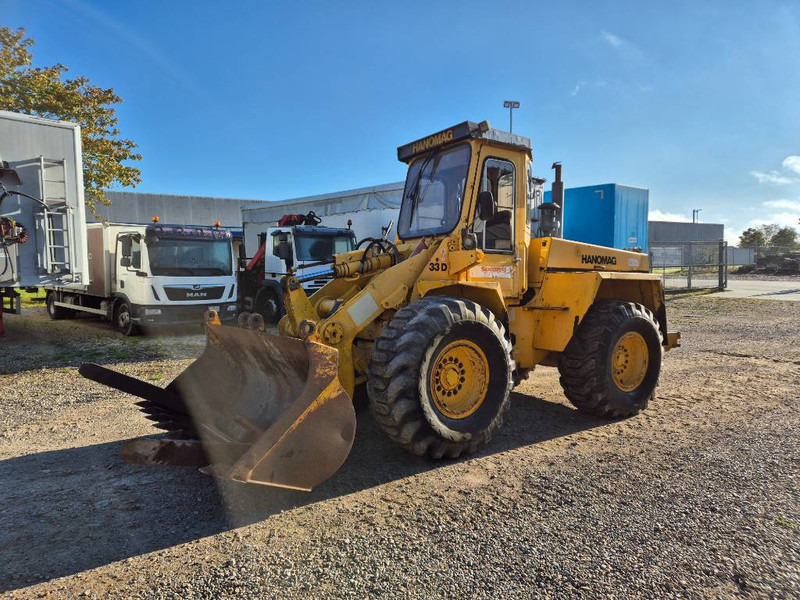 Hanomag 33 D //forks / Bucket// - Riteņu iekrāvējs: foto 1 Hanomag 33 D //forks / Bucket// - Riteņu iekrāvējs: foto 1