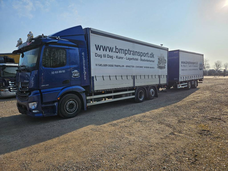 Mercedes-Benz Actros 2540 L // Lift // ACC - Kravas automašīna ar tentu: foto 1 Mercedes-Benz Actros 2540 L // Lift // ACC - Kravas automašīna ar tentu: foto 1