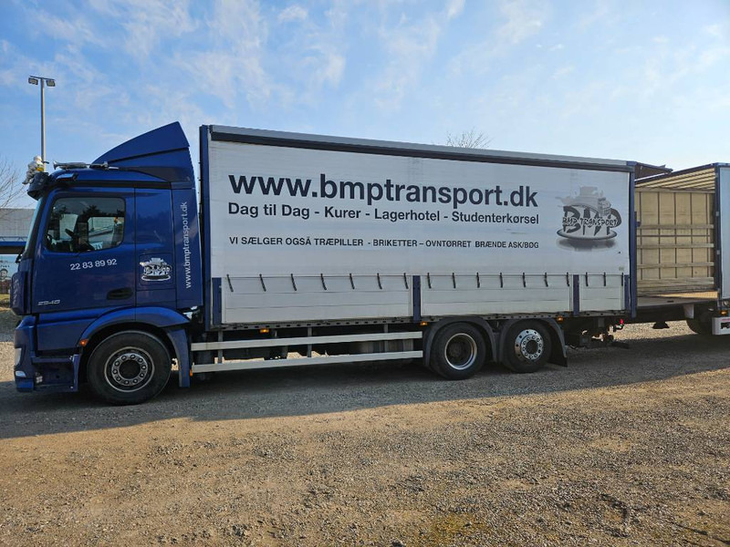 Mercedes-Benz Actros 2540 L // Lift // Kærre // ACC - Kravas automašīna ar tentu: foto 1 Mercedes-Benz Actros 2540 L // Lift // Kærre // ACC - Kravas automašīna ar tentu: foto 1