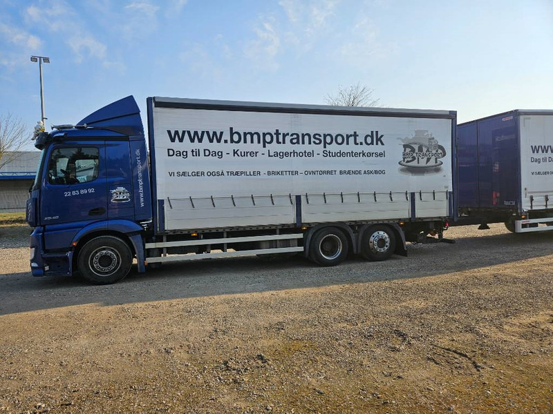 Mercedes-Benz Actros 2540 L // Lift // Kærre // ACC - Kravas automašīna ar tentu: foto 2 Mercedes-Benz Actros 2540 L // Lift // Kærre // ACC - Kravas automašīna ar tentu: foto 2