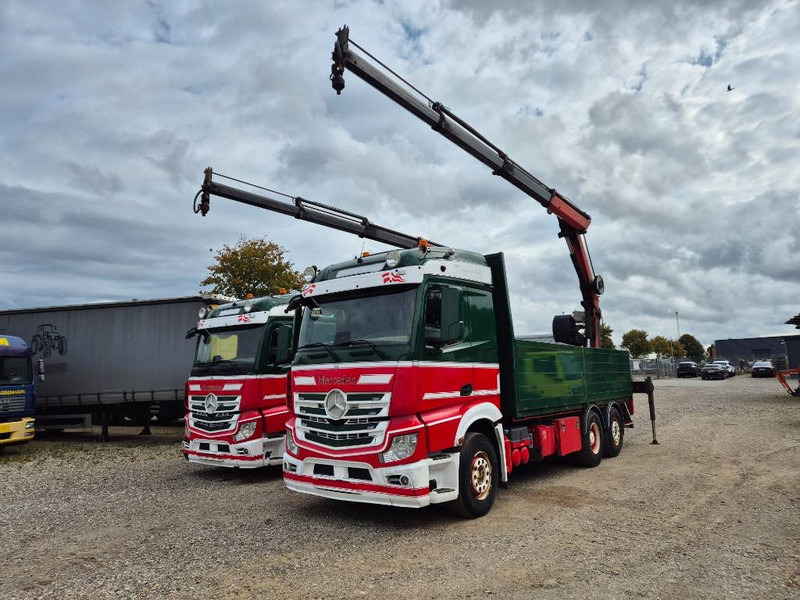 Mercedes-Benz Actros 2551/6x2 // Palfinger 16002 B // 2 x trucks - Kravas auto ar manipulatoru: foto 5 Mercedes-Benz Actros 2551/6x2 // Palfinger 16002 B // 2 x trucks - Kravas auto ar manipulatoru: foto 5