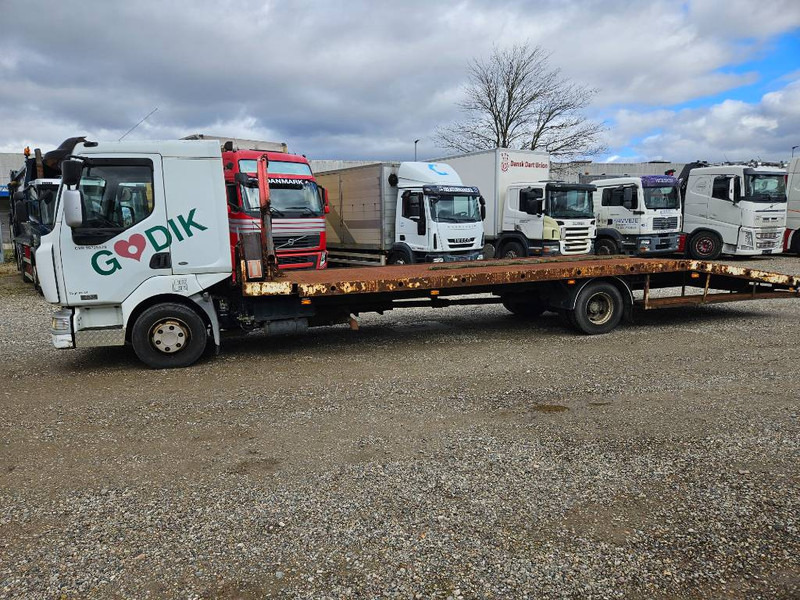 Renault Midlum 220 Machine/auto Transport and crane(2 stk) - Autovedējs, Kravas auto ar manipulatoru: foto 2 Renault Midlum 220 Machine/auto Transport and crane(2 stk) - Autovedējs, Kravas auto ar manipulatoru: foto 2
