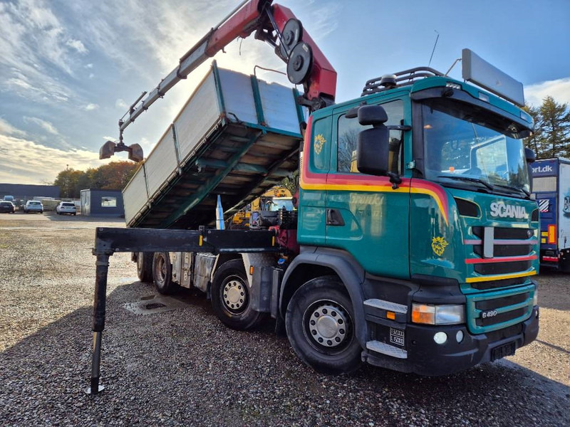Scania G 490 8x2/6 // HMF 2620 K-5 // Pendellad - Kravas auto ar manipulatoru: foto 3 Scania G 490 8x2/6 // HMF 2620 K-5 // Pendellad - Kravas auto ar manipulatoru: foto 3