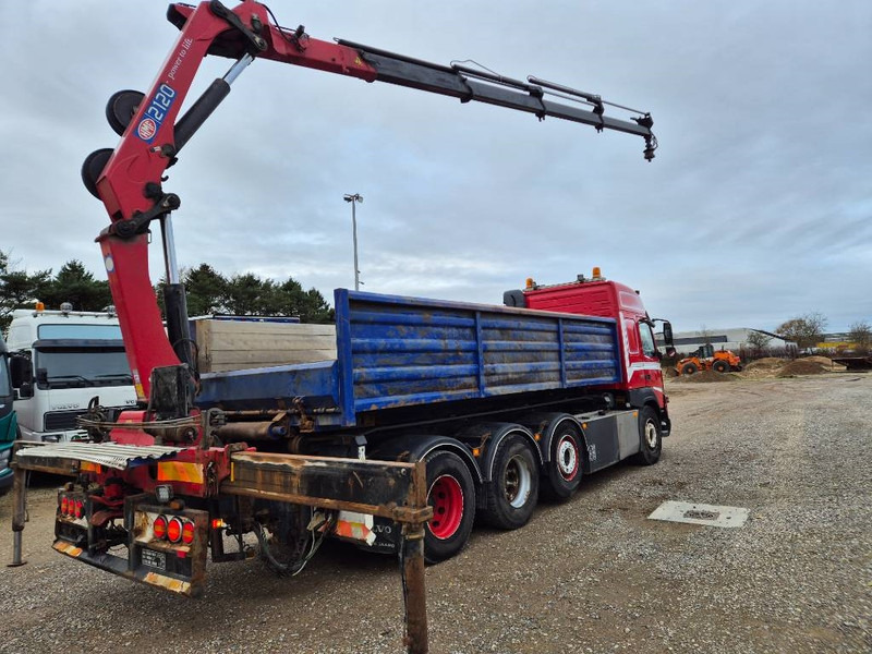 Volvo FMX 500 8x4/4 // HMF 2120 K4 // 3 side tipper - Kravas auto ar manipulatoru: foto 5 Volvo FMX 500 8x4/4 // HMF 2120 K4 // 3 side tipper - Kravas auto ar manipulatoru: foto 5