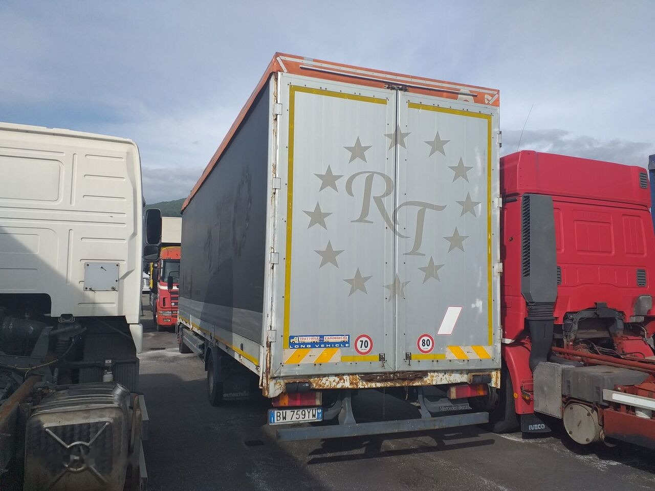 Mercedes-Benz ATEGO 12.28 - Kravas automašīna ar tentu: foto 5 Mercedes-Benz ATEGO 12.28 - Kravas automašīna ar tentu: foto 5