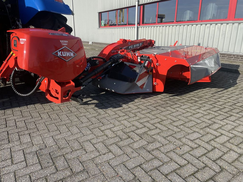 Jaunā Pļāvējs Kuhn FC3115D Schijvenmaaier met Kneuzer: foto 12