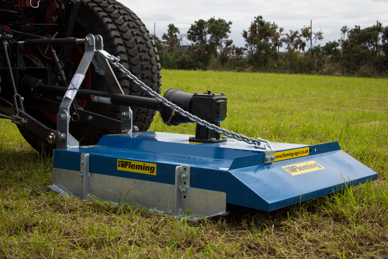 Jaunā Pļaujmašīna-smalcinātājs/ Mulčētājs Fleming TOP5 mower: foto 1