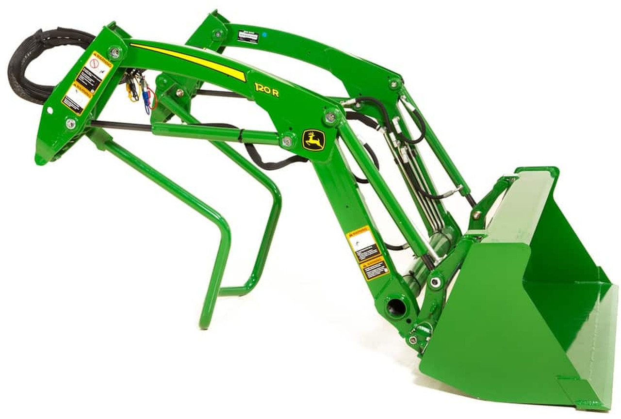 John Deere 120R Front Loader - Frontālais iekrāvējs: foto 1 John Deere 120R Front Loader - Frontālais iekrāvējs: foto 1