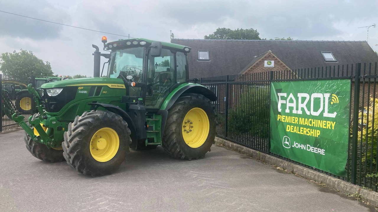 John Deere 6R 130 - Traktors: foto 1 John Deere 6R 130 - Traktors: foto 1
