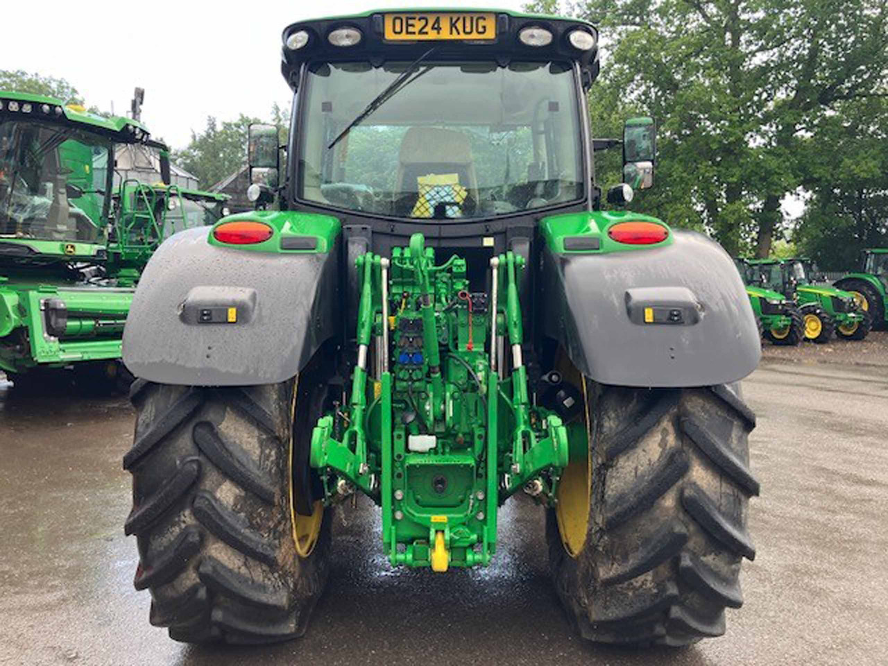 John Deere 6R 185 - Traktors: foto 3 John Deere 6R 185 - Traktors: foto 3