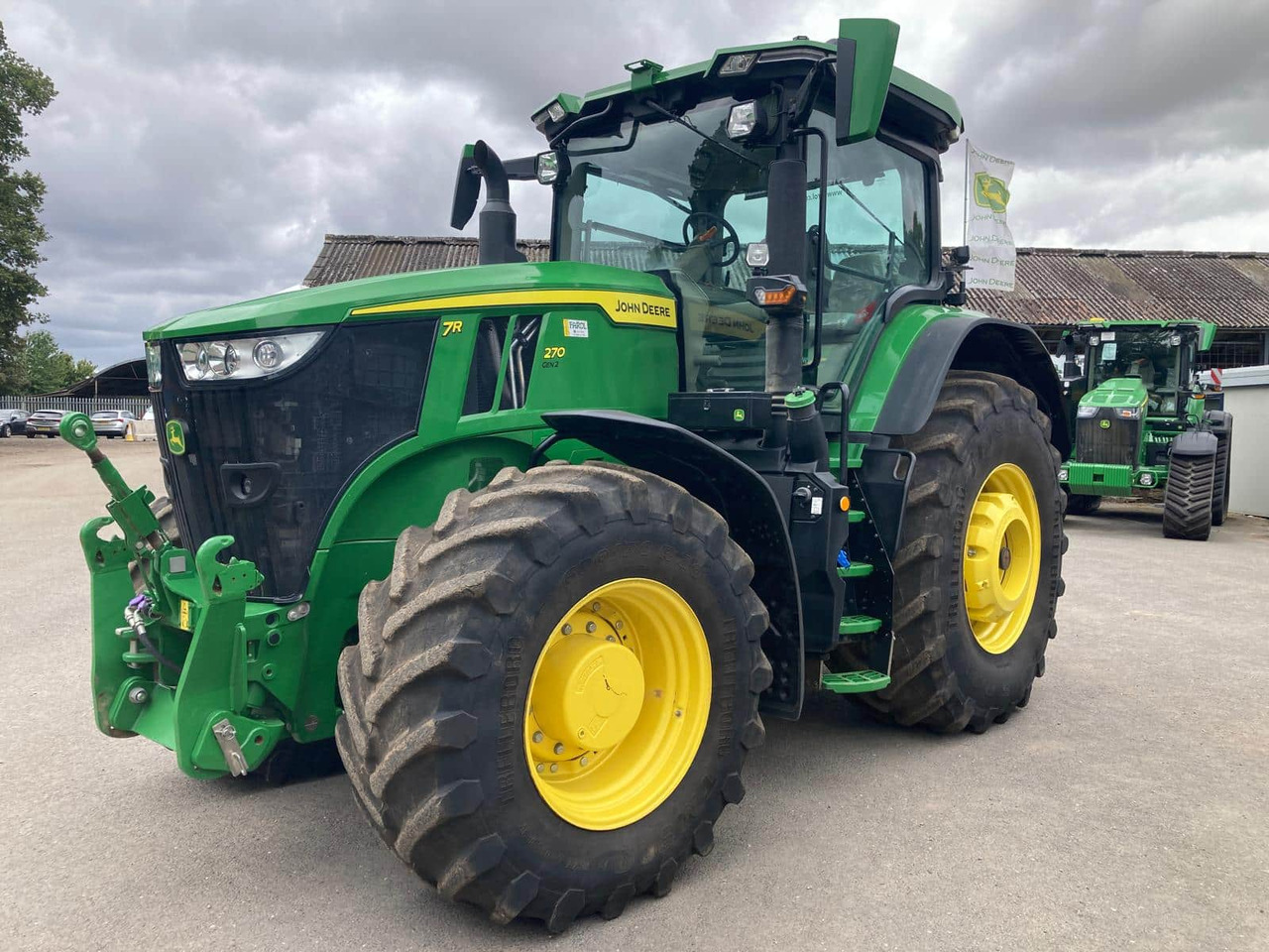 John Deere 7R 270 - Traktors: foto 3 John Deere 7R 270 - Traktors: foto 3
