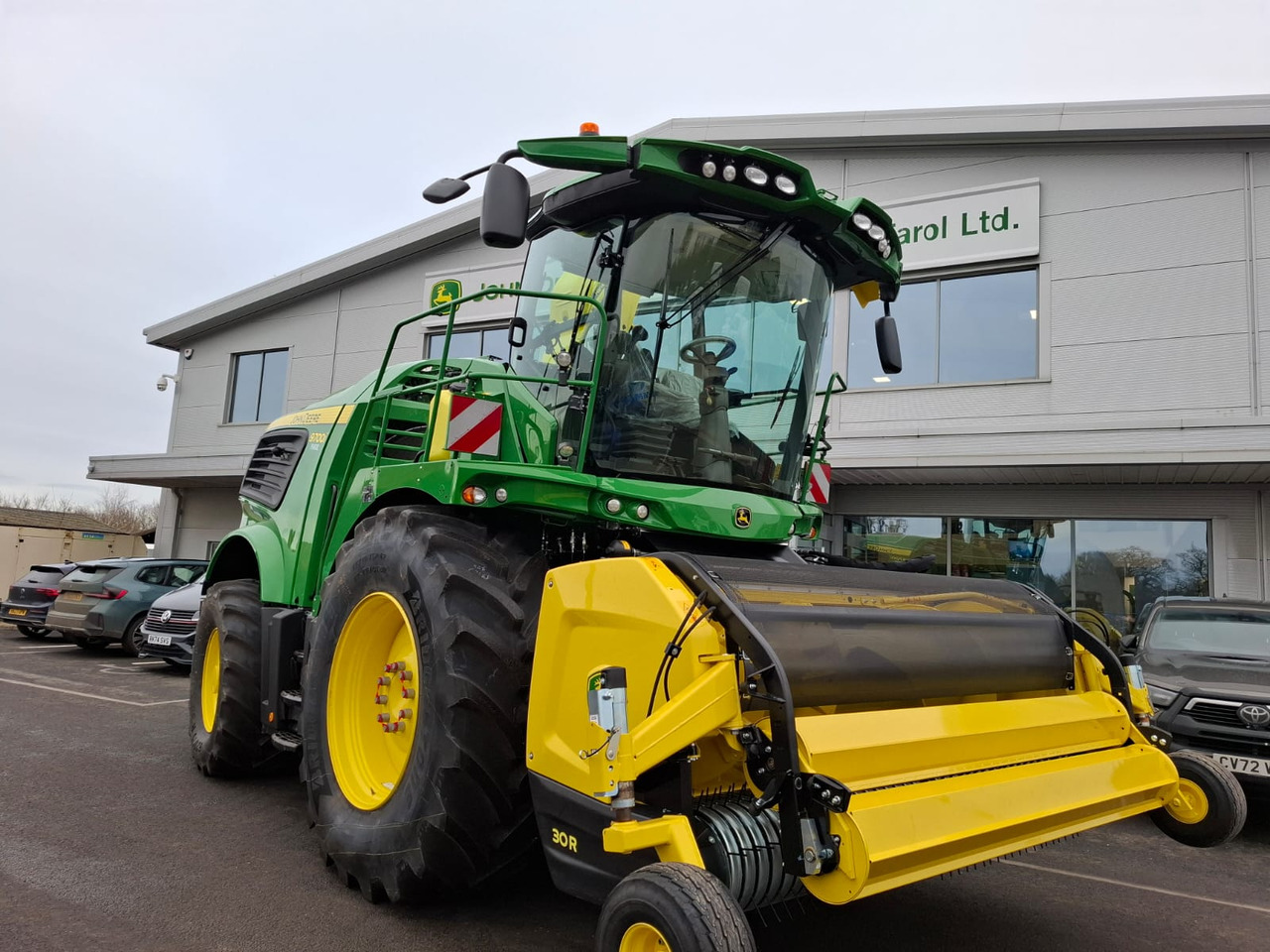 John Deere 9700i - Lopbarības kombains: foto 5 John Deere 9700i - Lopbarības kombains: foto 5